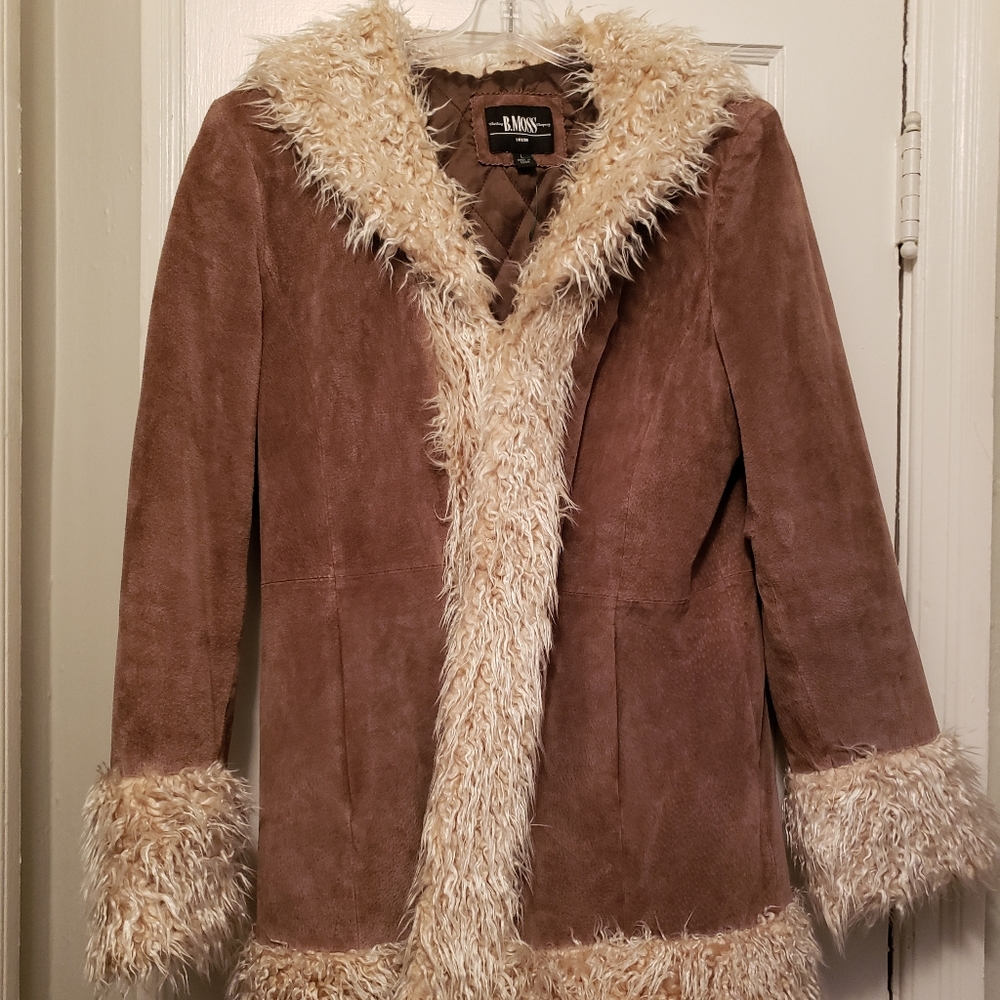 "Almost Famous" suede jacket